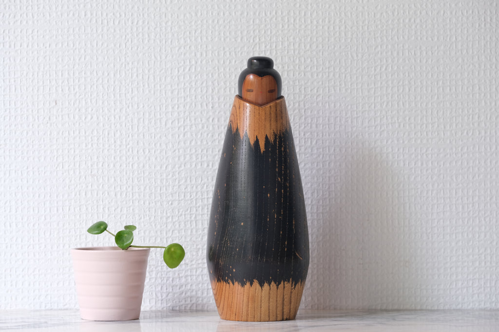 Exclusive Vintage Creative Kokeshi By Sanpei Yamanaka (1926-2012) | 22,5 cm