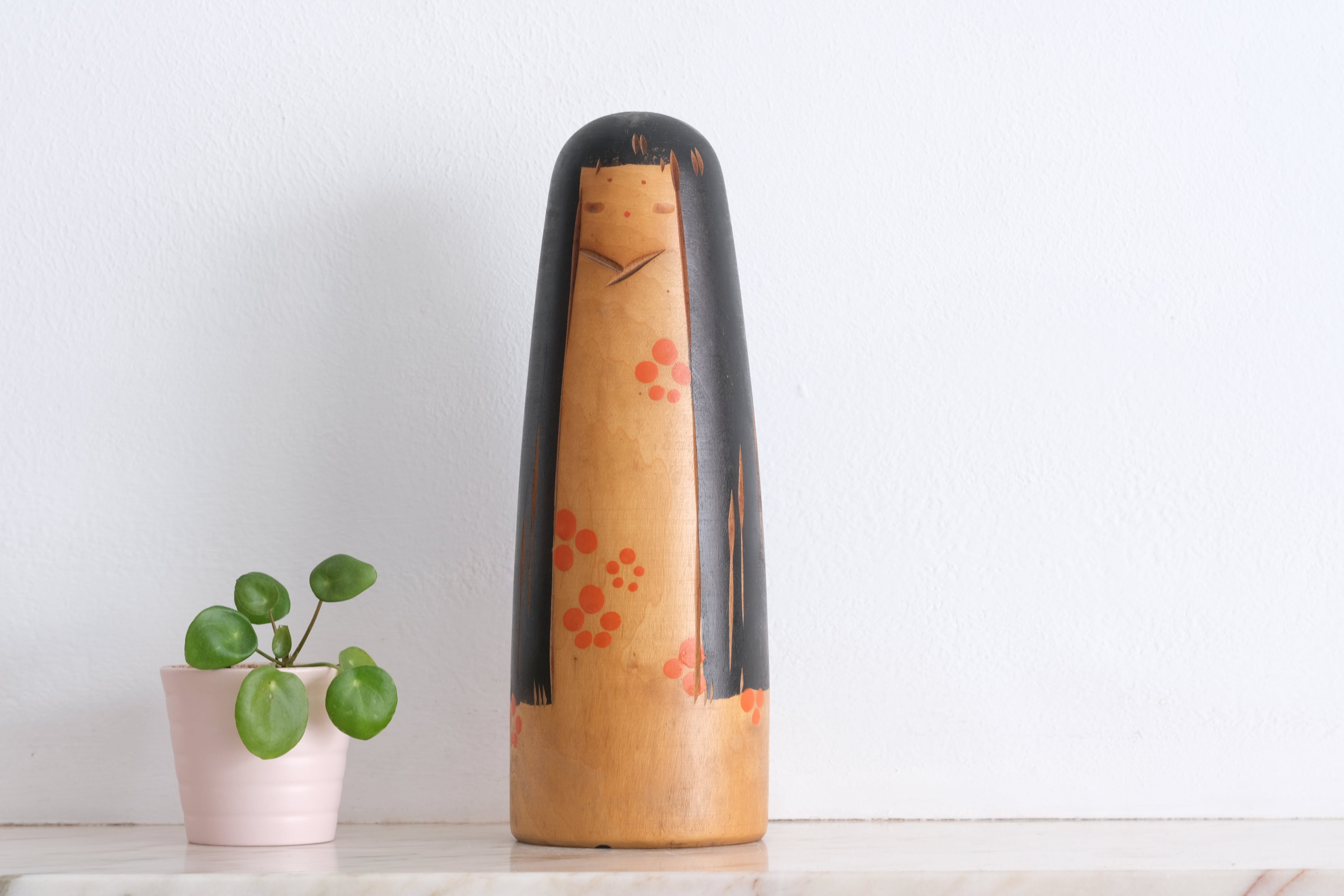 Vintage Creative Kokeshi By Sanpei Yamanaka (1926-2012) | 24,5 cm