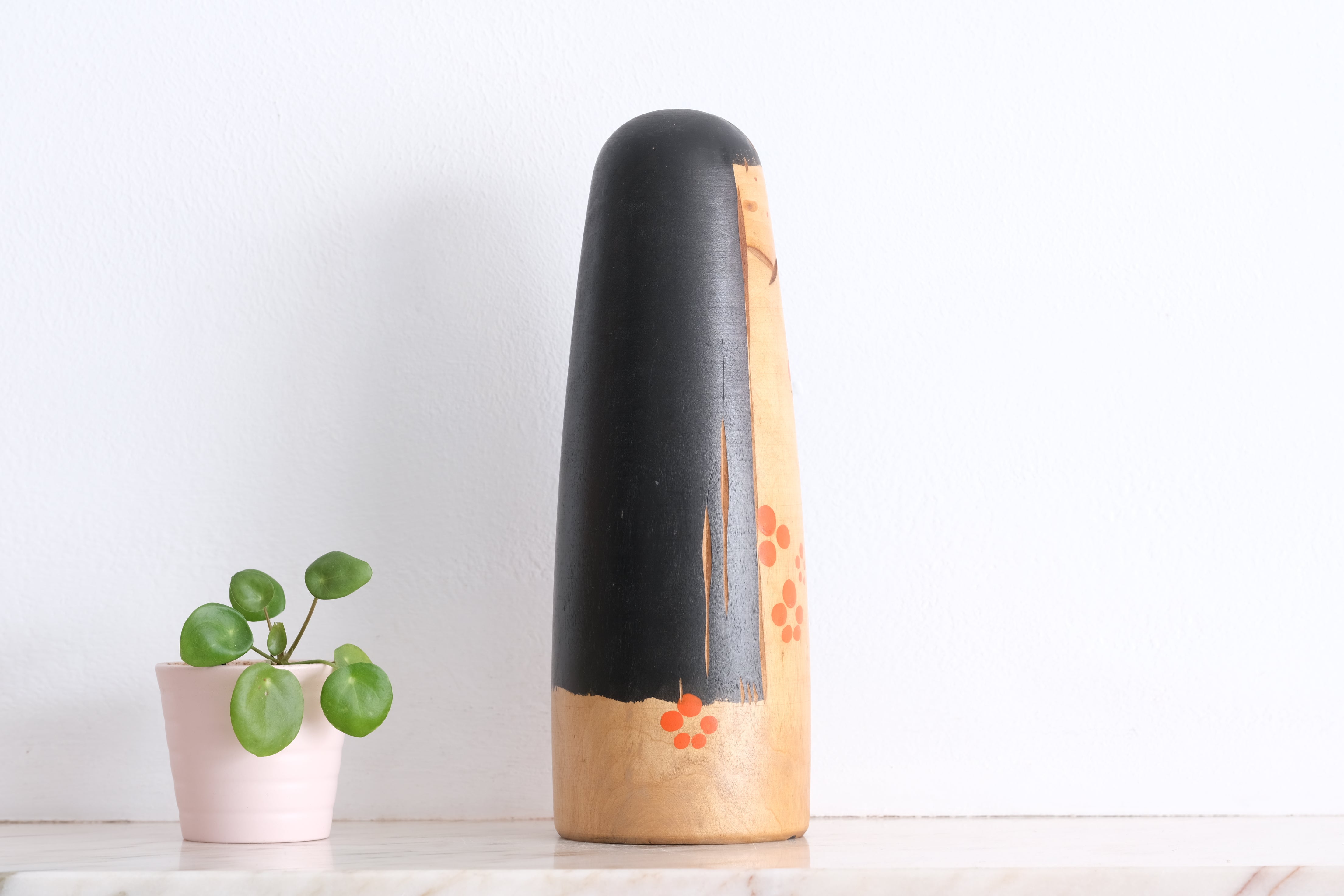 Vintage Creative Kokeshi By Sanpei Yamanaka (1926-2012) | 24,5 cm