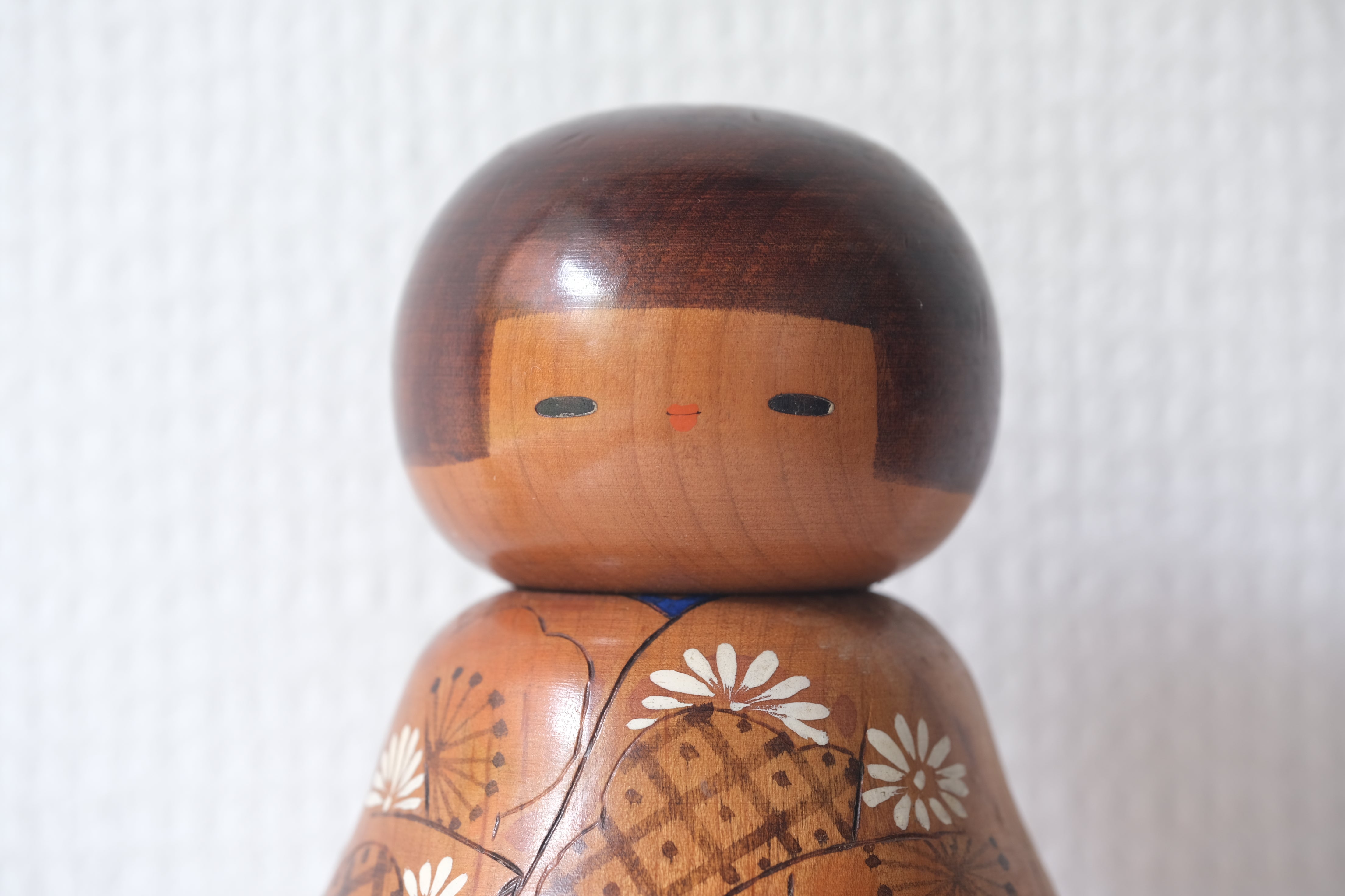 Rare Vintage Creative Kokeshi by Kato Masami (1925-) | 18 cm