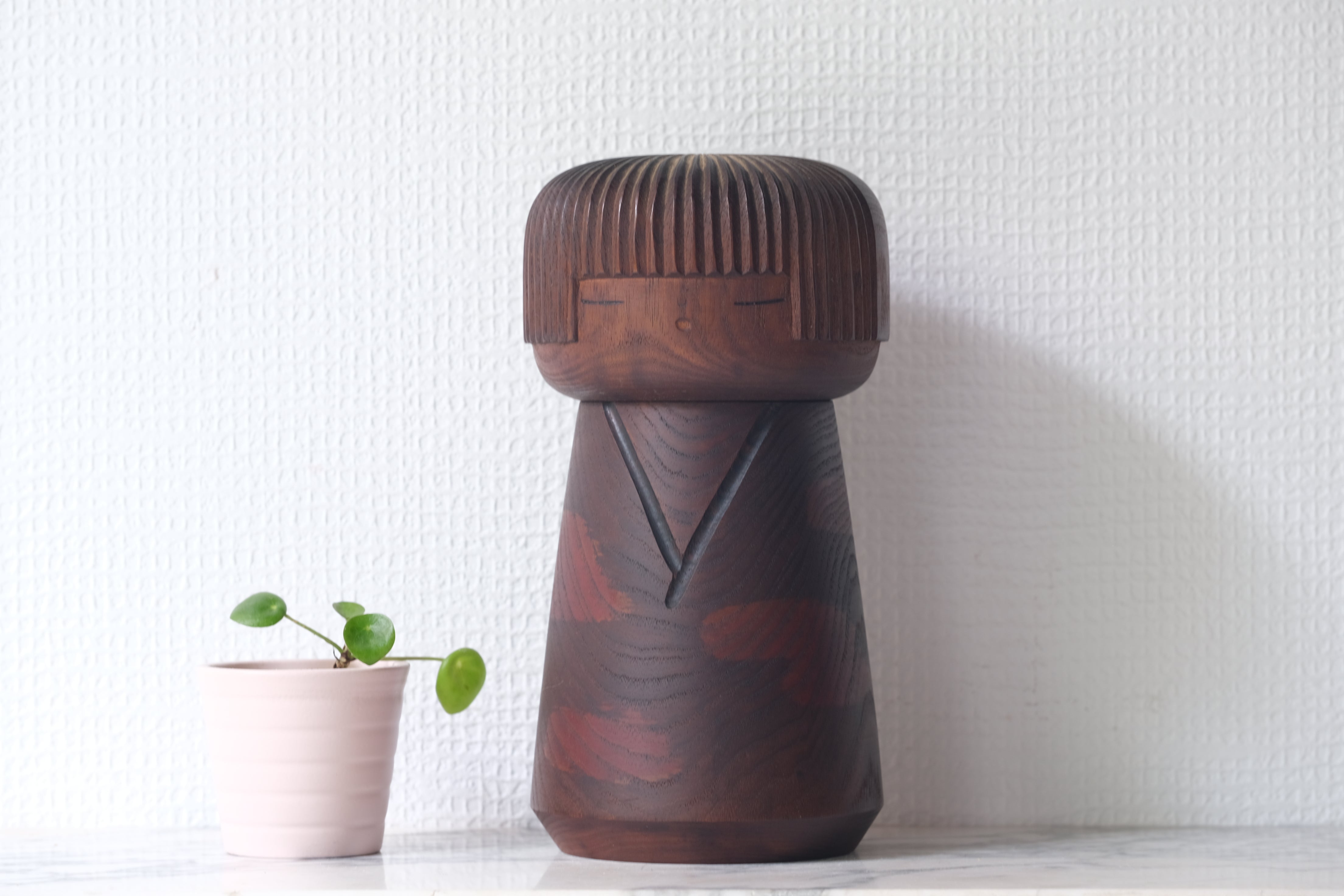 Exclusive Vintage Creative Kokeshi By Kenichi Murakami (1929-) | 22 cm