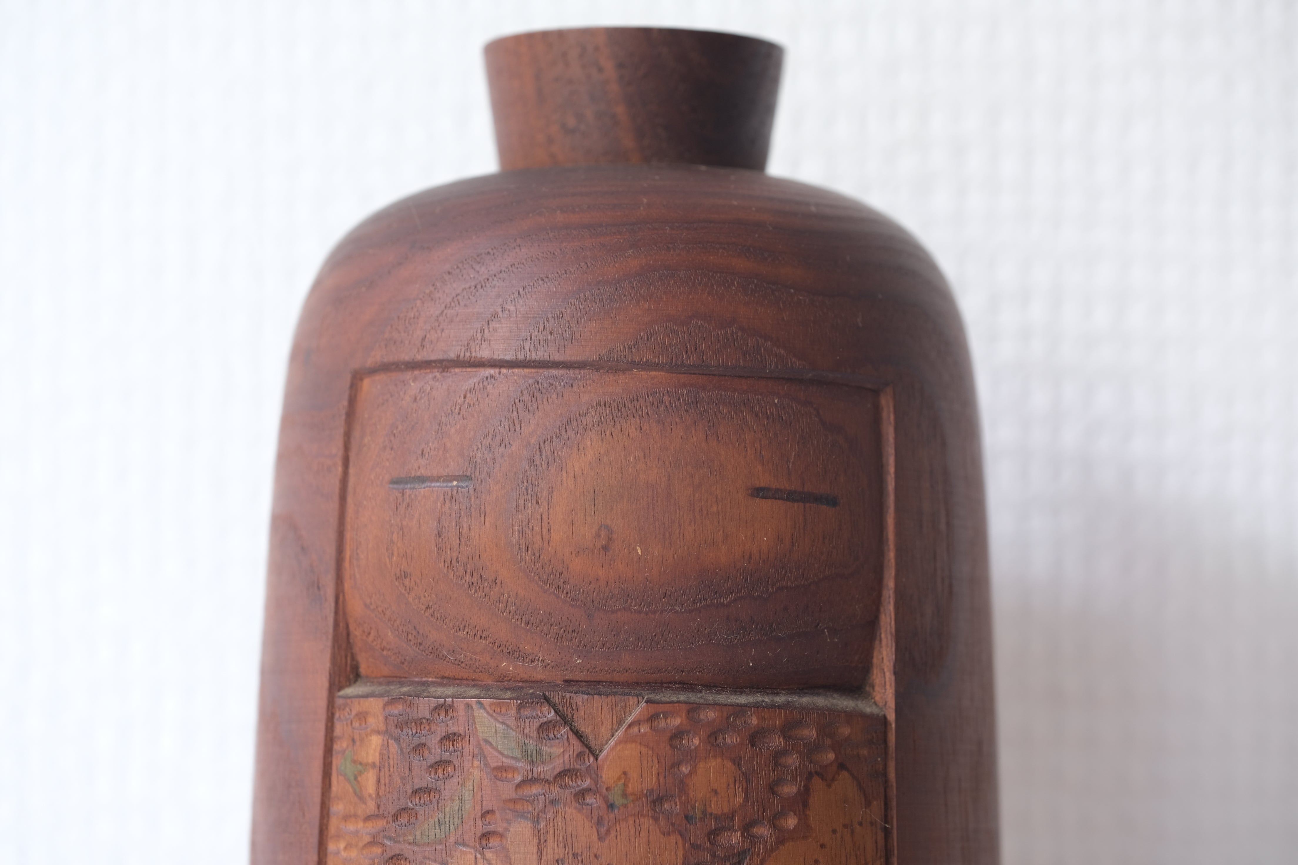 Exclusive Elegant Vintage Creative Kokeshi most likely by Takanashi Hanpuushi | 26,5 cm