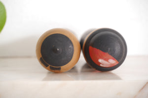 A lovely pair of Vintage Creative Kokeshi