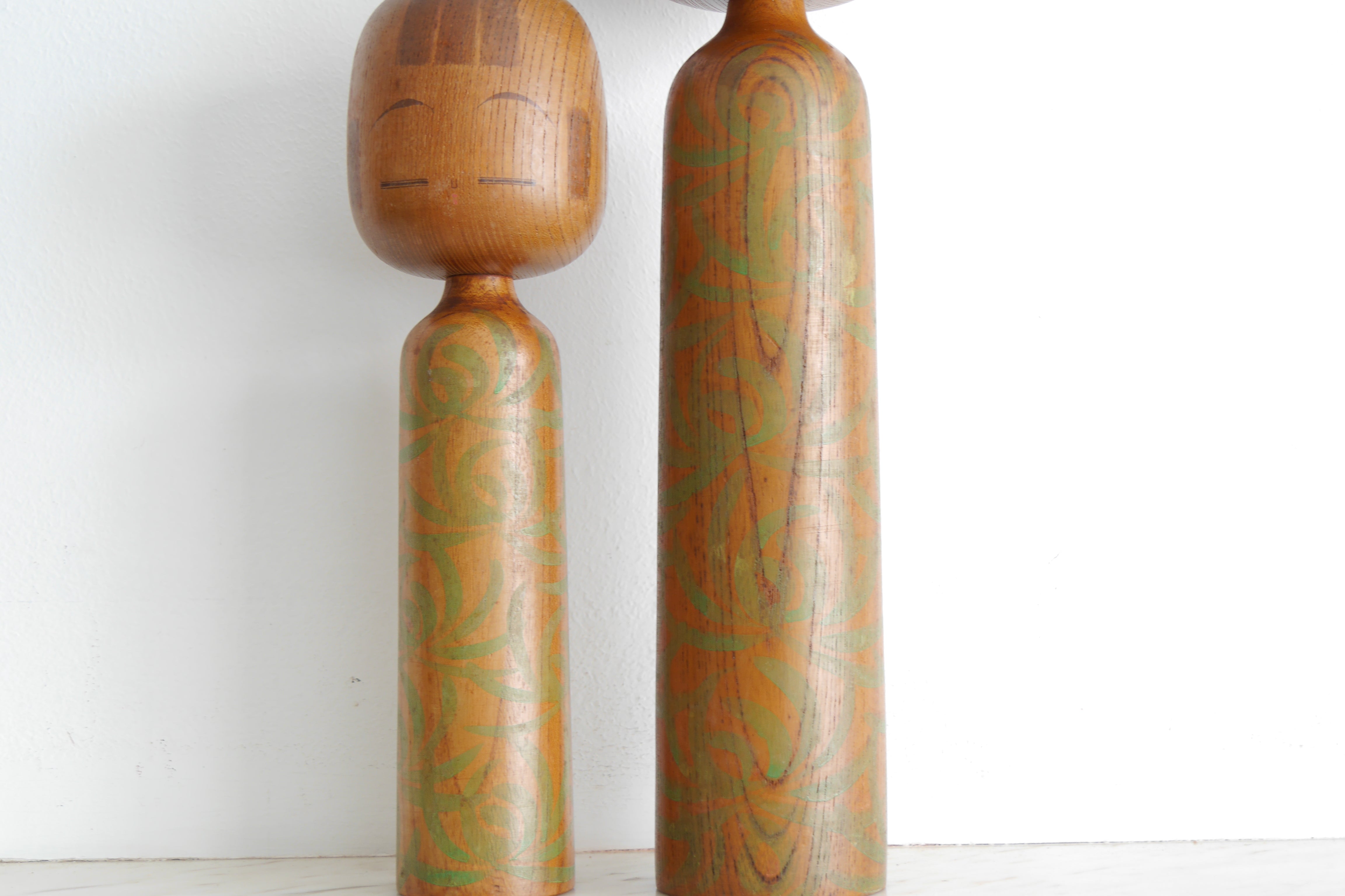 Vintage Creative Kokeshi By Issetsu Kuribayashi (1924-2011)