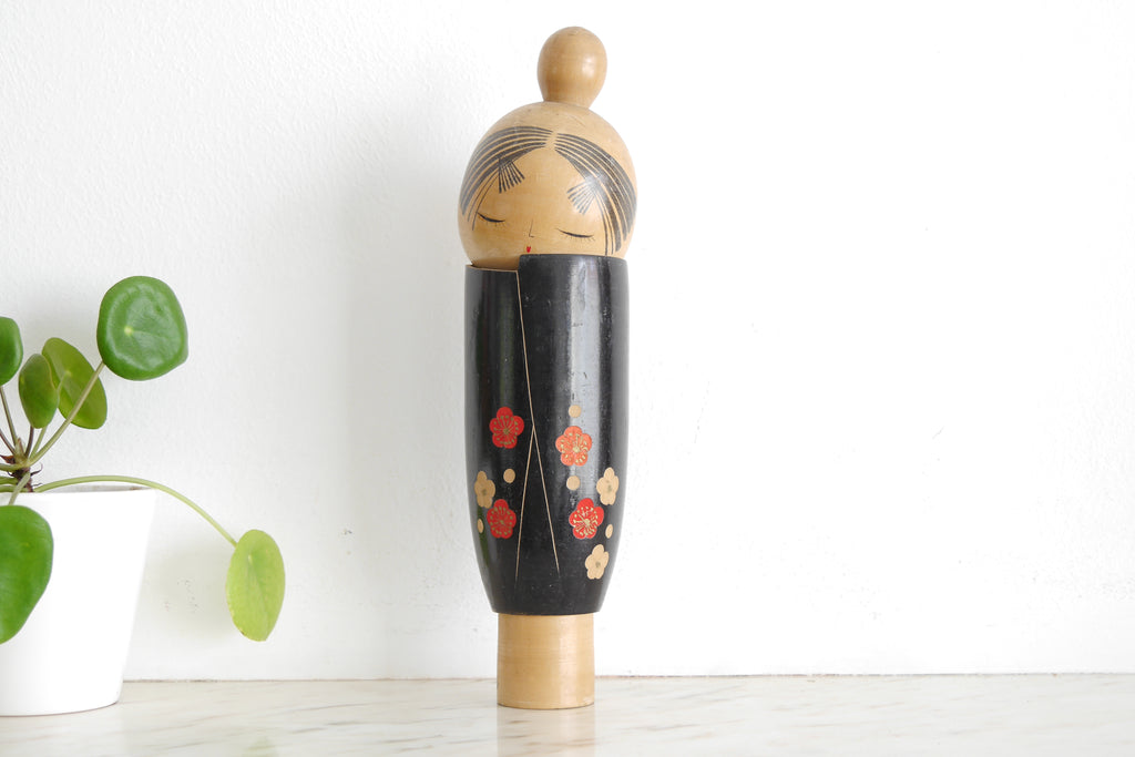 Vintage Sosaku Kokeshi By Sato Suigai (1920 - )