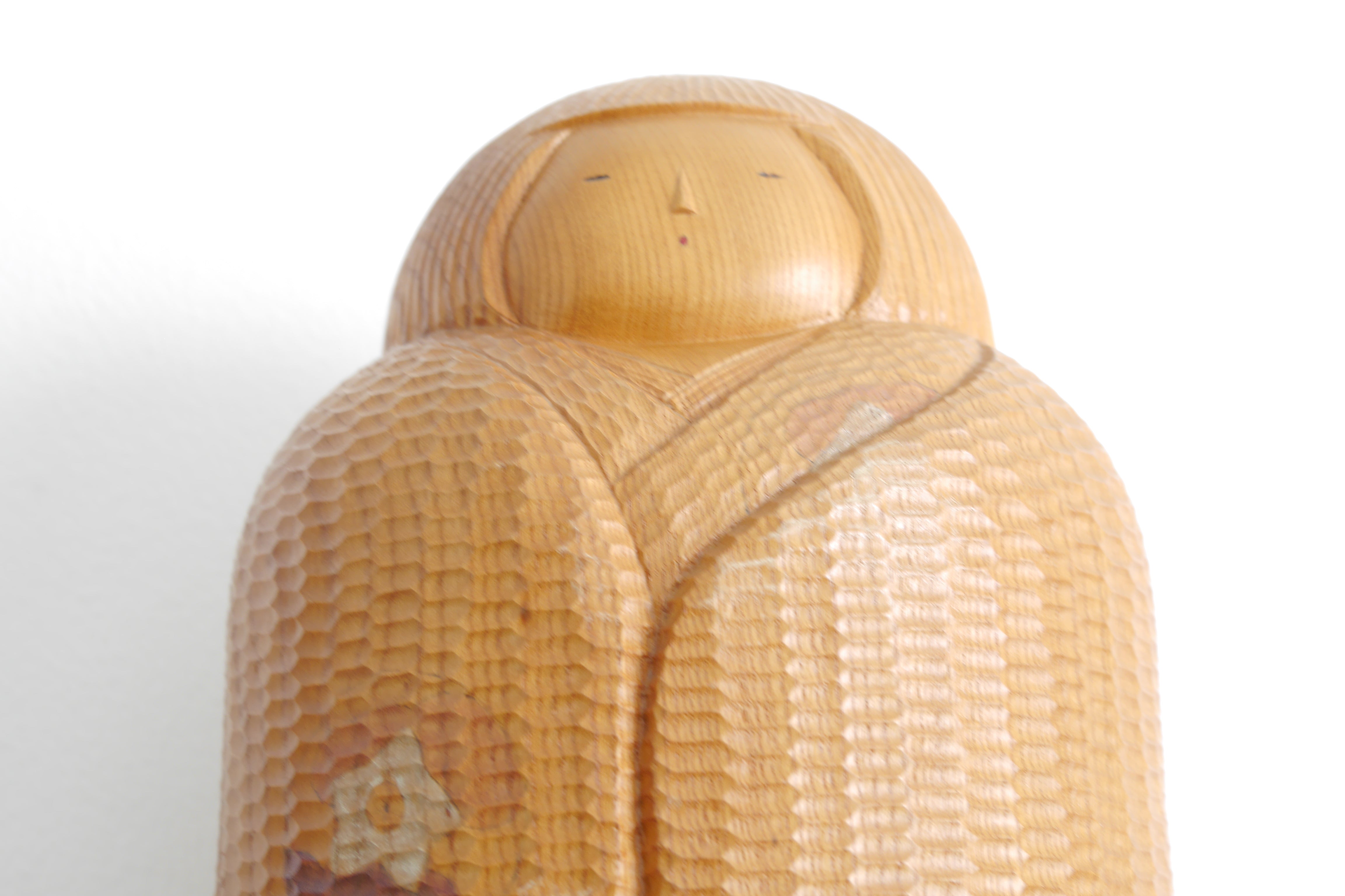 Exclusive Vintage Kokeshi By Iguchi Satoru (1948-)