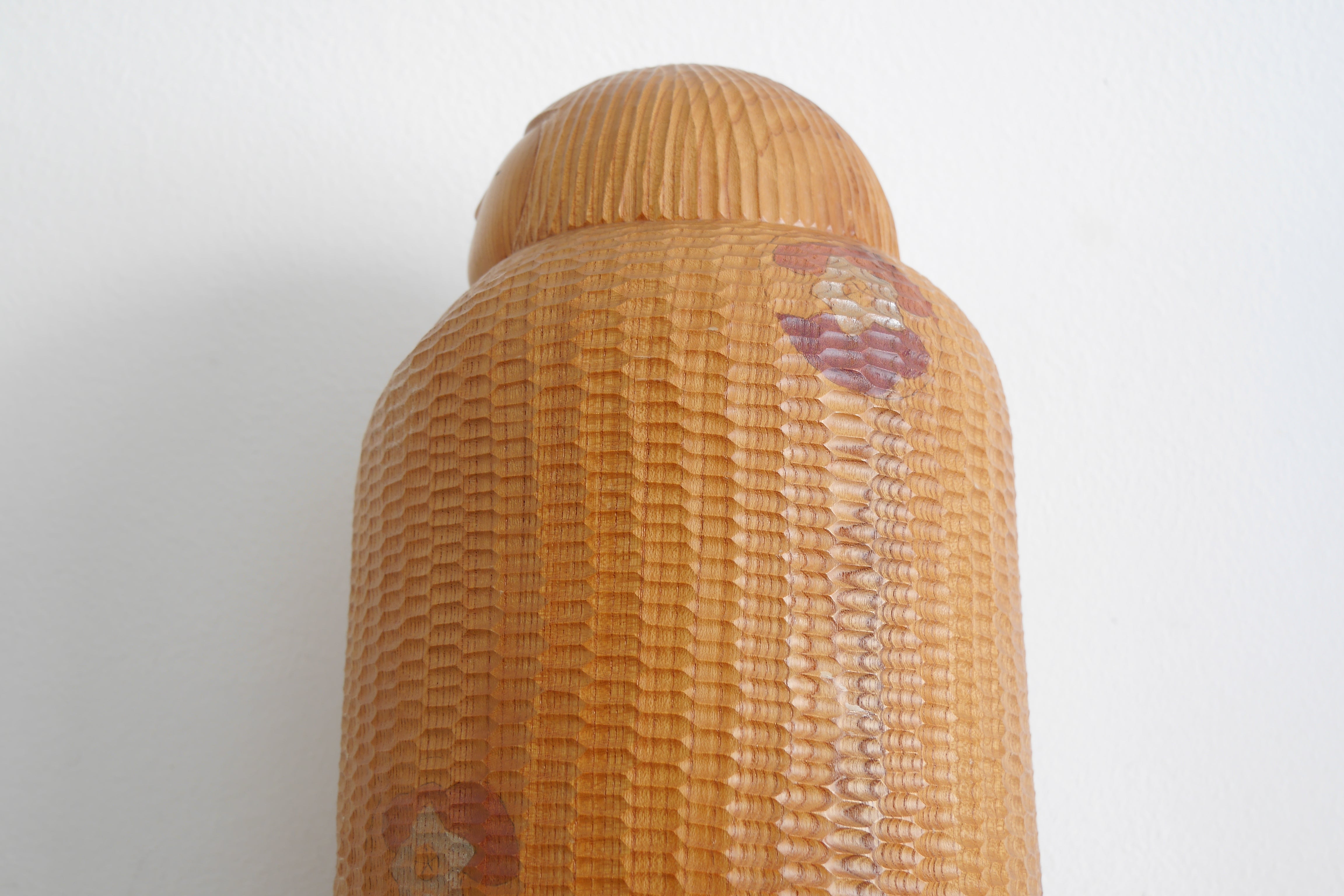 Exclusive Vintage Kokeshi By Iguchi Satoru (1948-)