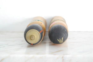 A lovely pair of Vintage Creative Kokeshi | Hinamatsuri or "girls' day"