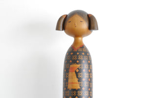 Exclusive Vintage Kokeshi by Sansaku Sekiguchi (1925-2018) | Museum Quality