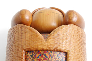 Exclusive Vintage Creative Kokeshi By The famous Shozan Shido (1932 - 1995) | Museum Quality