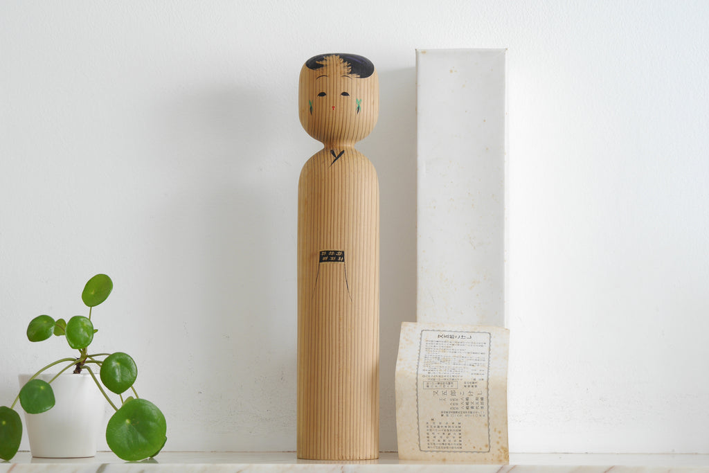 Vintage Matagoro Kokeshi | In Plastic Wrapping | With Original Box | 42 cm