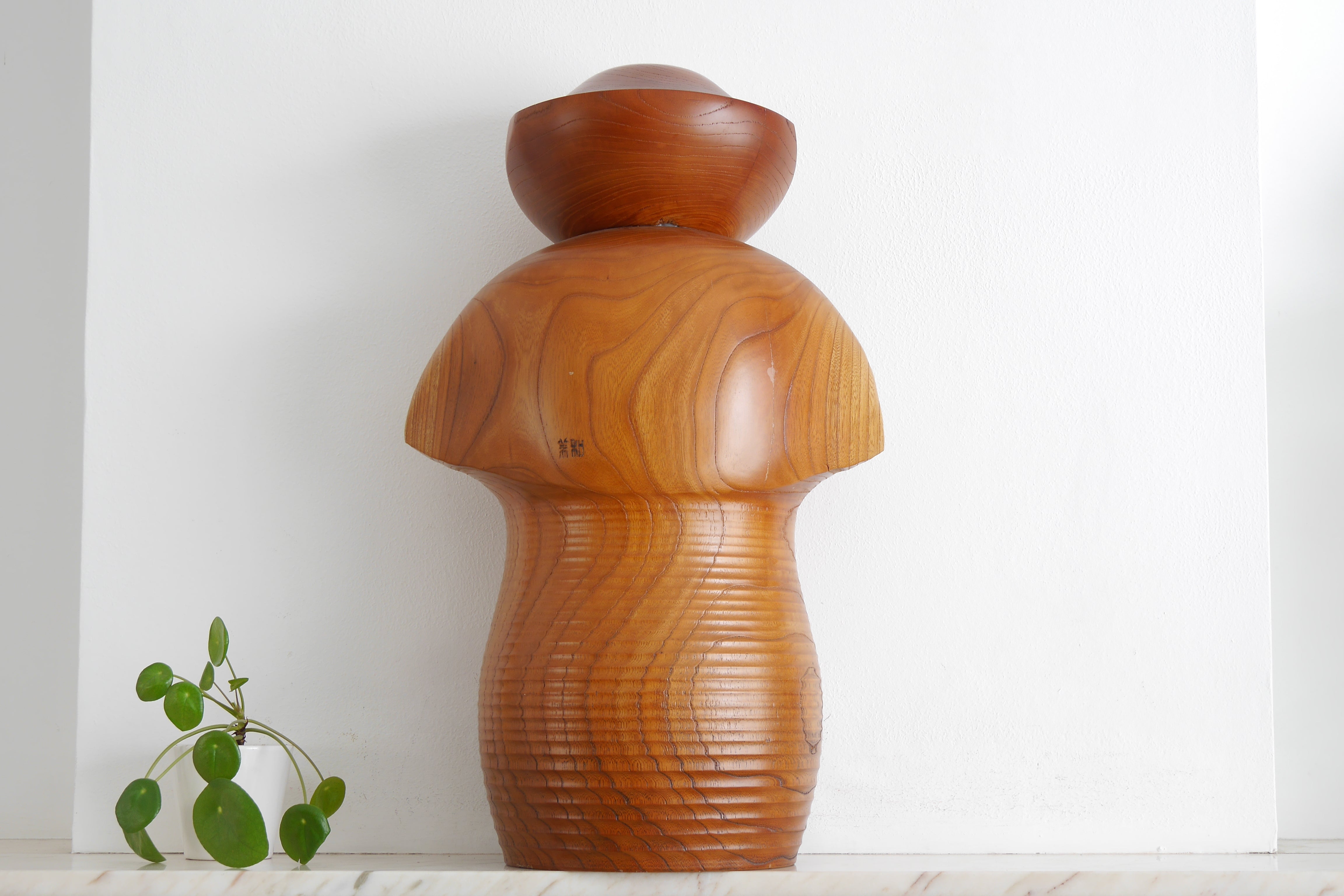 Exclusive Vintage Creative Kokeshi by Kazumi Fujikawa (1951-) | 58 cm!