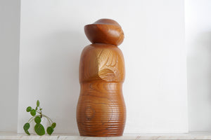 Exclusive Vintage Creative Kokeshi by Kazumi Fujikawa (1951-) | 58 cm!