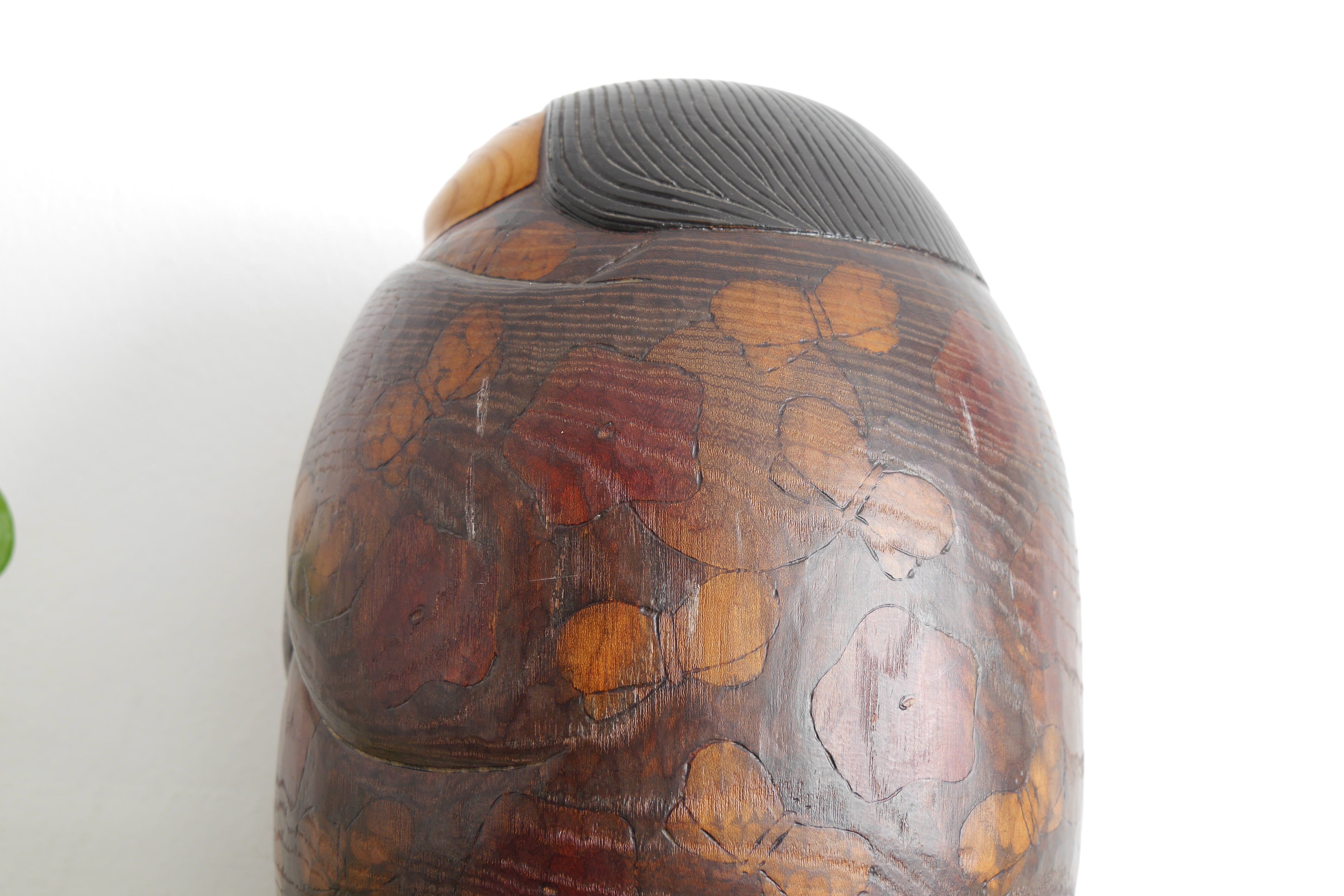 Exclusive Vintage Kokeshi By Iguchi Satoru (1948 -) | 21 cm