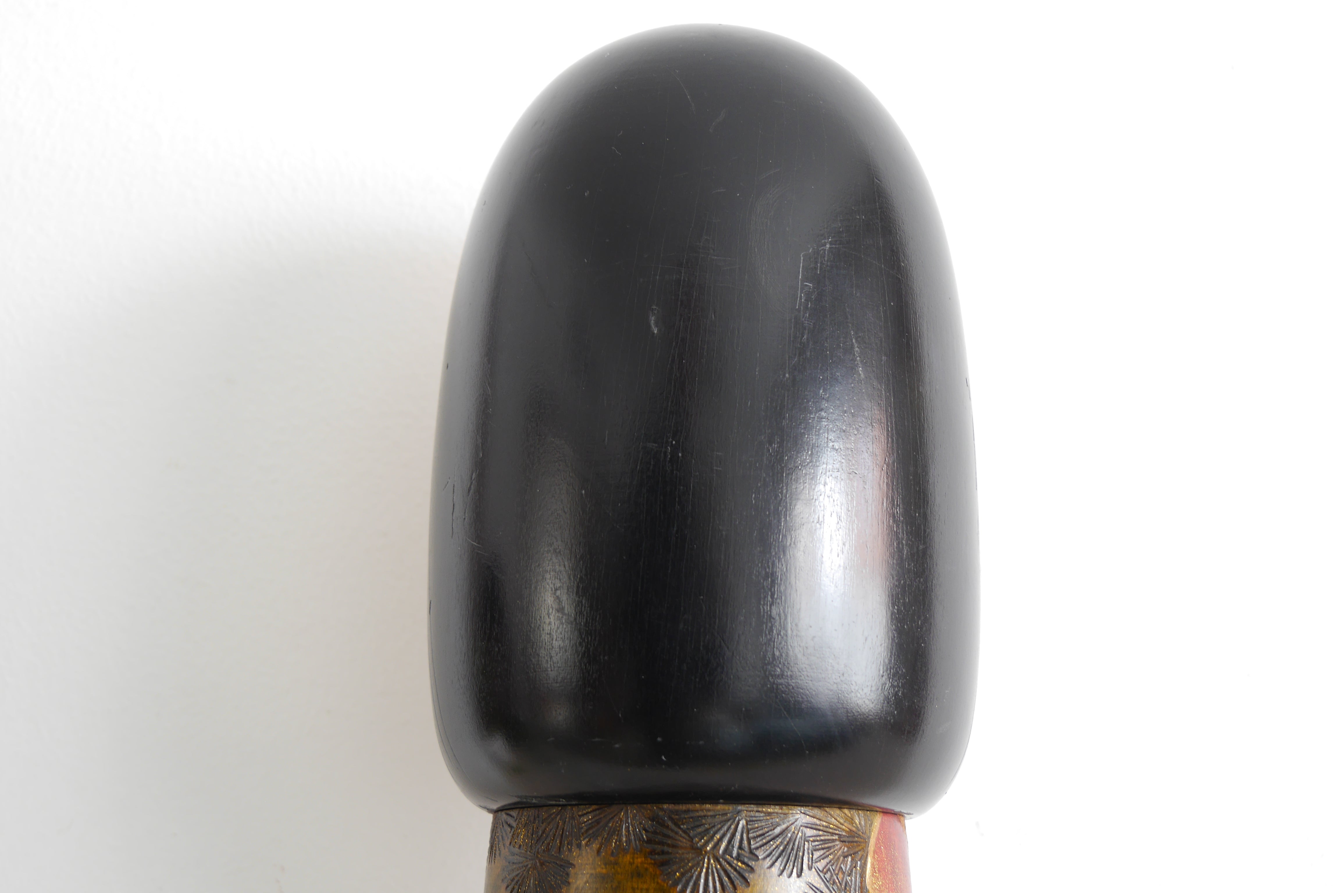 Exclusive Vintage Creative Kokeshi by Toshio Sekiguchi (1947-) | 34 cm