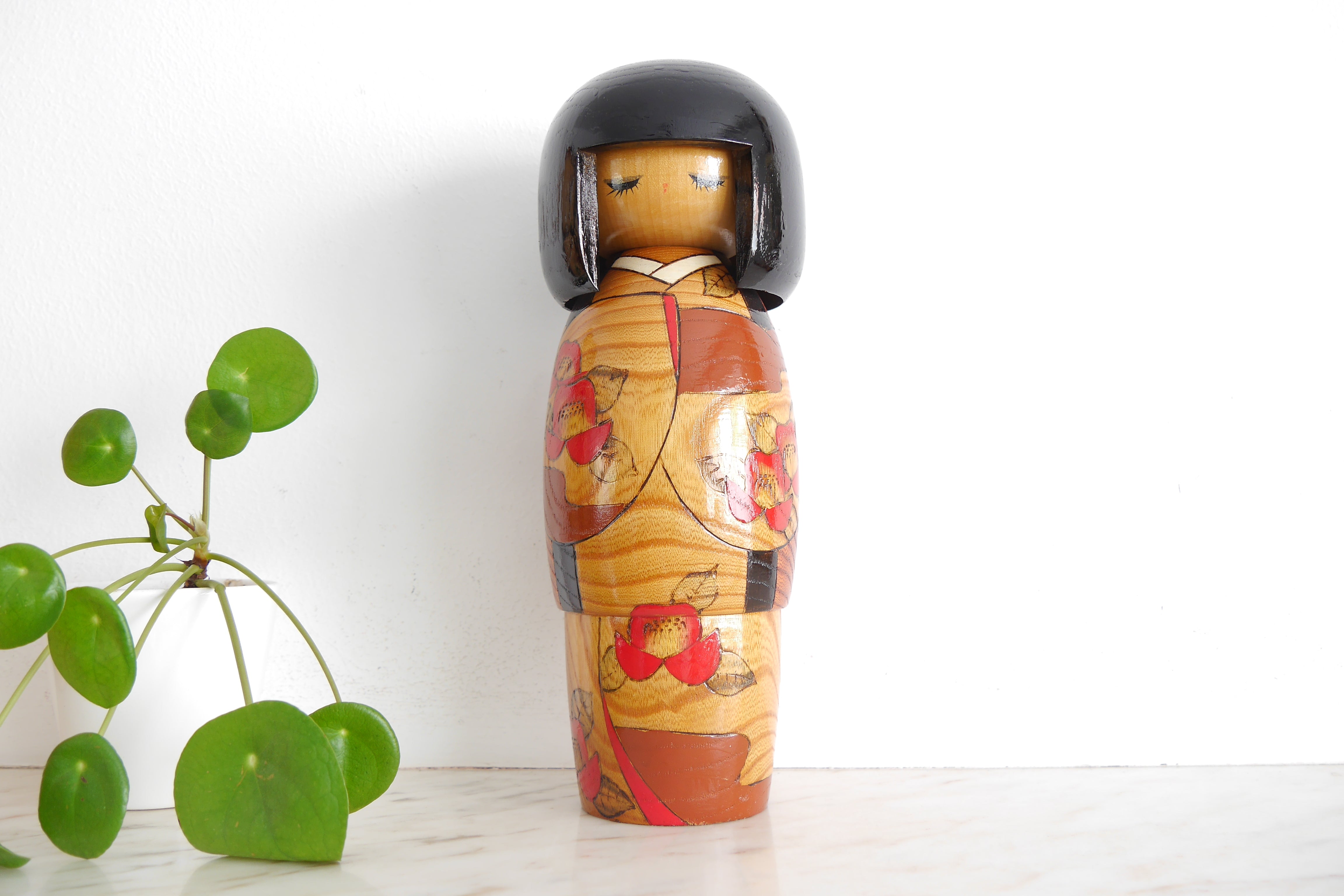 Large Vintage Gumma Kokeshi