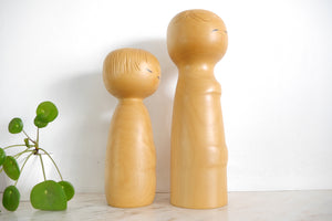 Exclusive Mother and Child Vintage Kokeshi By Sato Koson