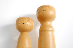 Exclusive Mother and Child Vintage Kokeshi By Sato Koson