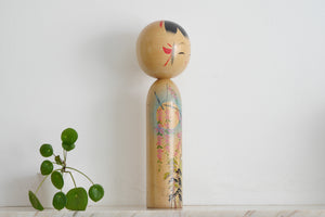 Large Vintage Creative Kokeshi by Hideo | 44,5 cm