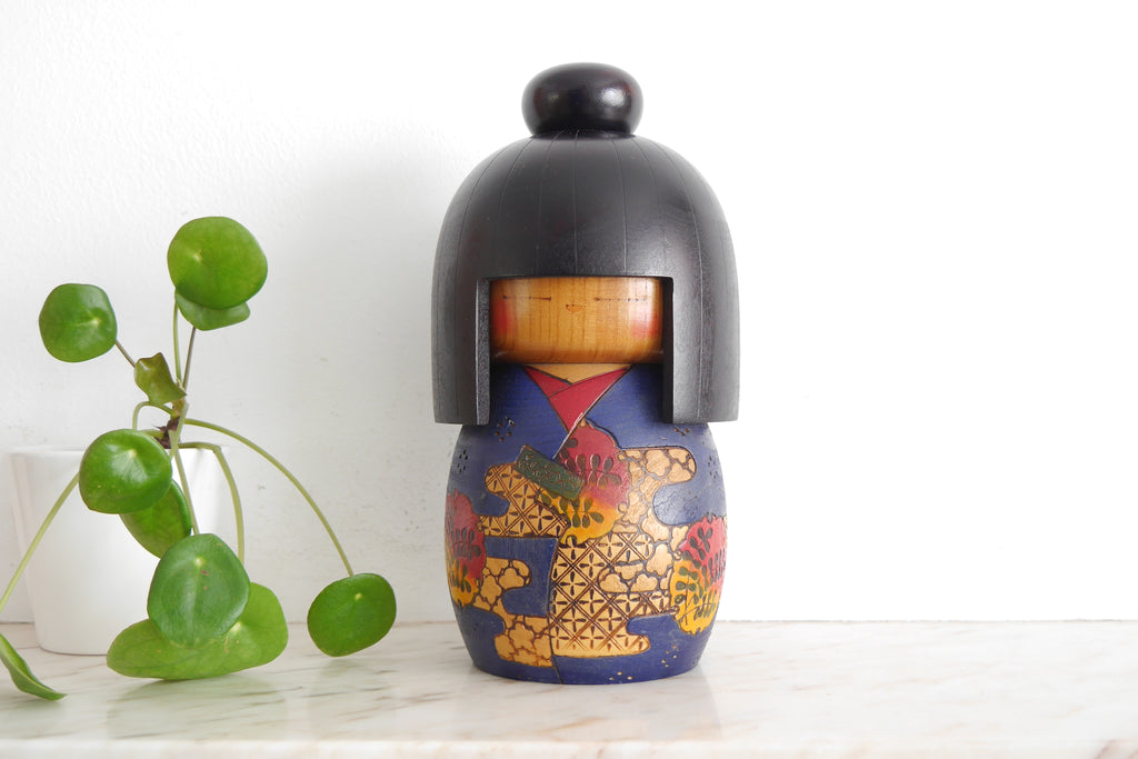 Vintage Gumma Kokeshi By Kazuo Takamizawa (1927-) | 24 cm