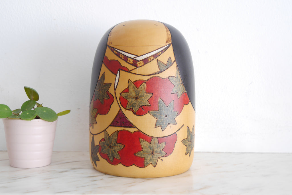 Exclusive Vintage Kokeshi By Iguchi Satoru (1948-)