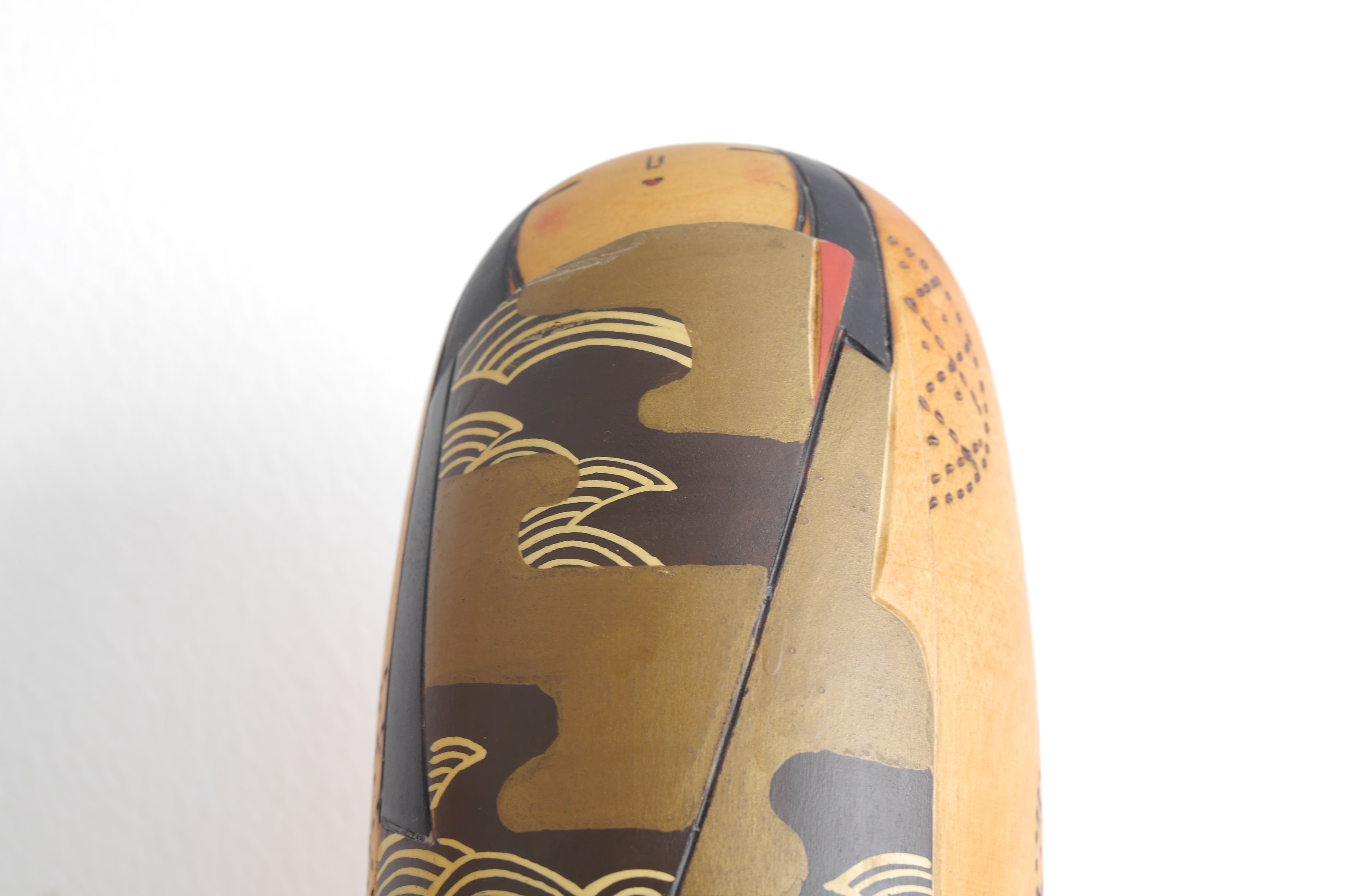 Exclusive Vintage Kokeshi by Inosuke Kobayashi (1931-unknown) | 29,5 cm