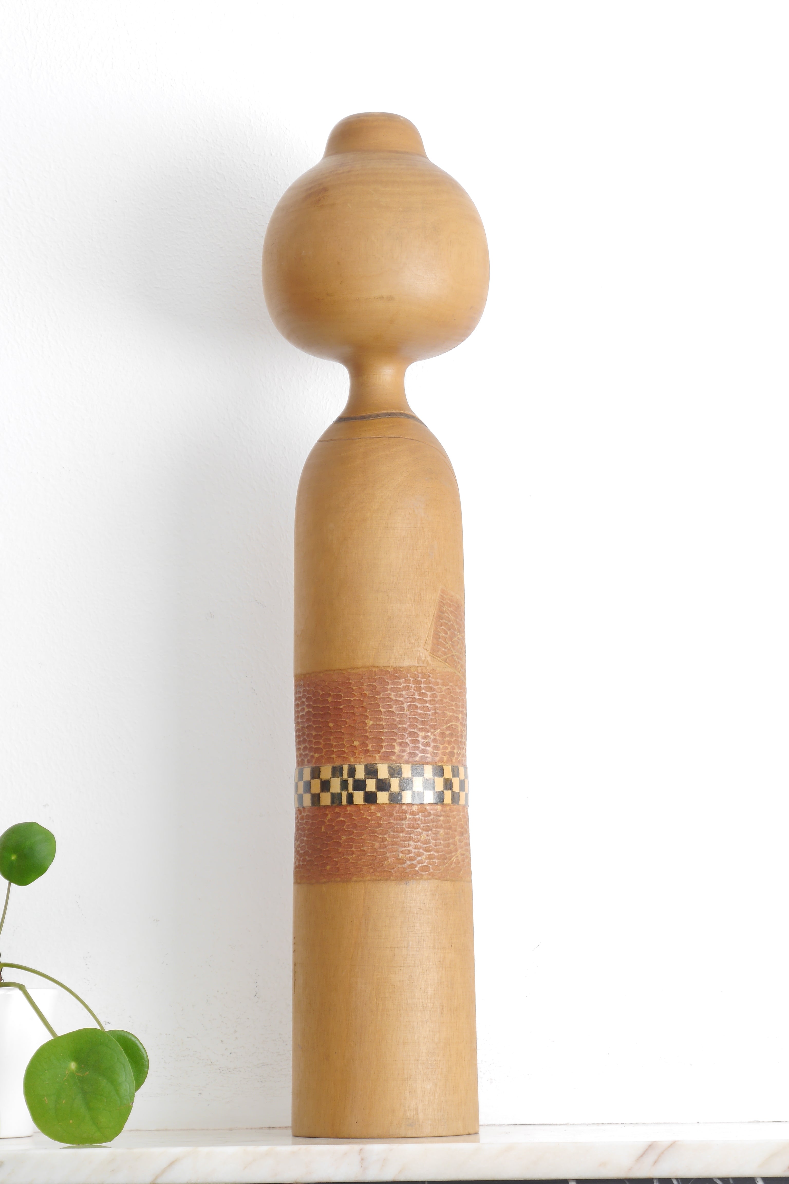 Exclusive Vintage Kokeshi by Sansaku Sekiguchi (1925-2018) | 60 cm