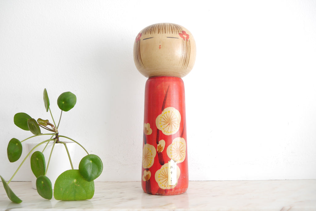 Vintage Creative Kokeshi by Hakuzyu | 30 cm