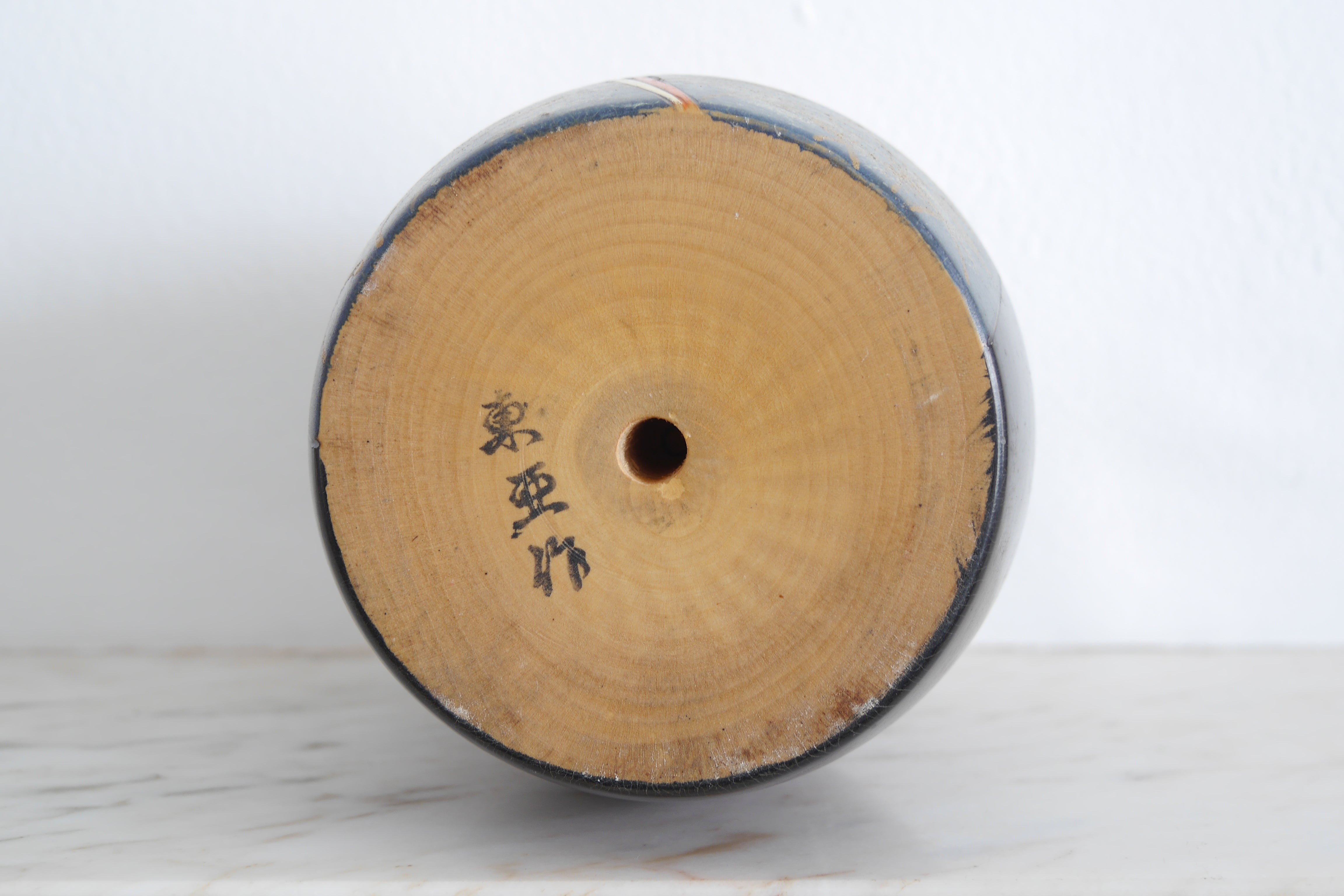 Exclusive Vintage Creative Kokeshi by Toa Sekiguchi (1942-) | Titled: 'Banshu - Late Autumn' | 19 cm