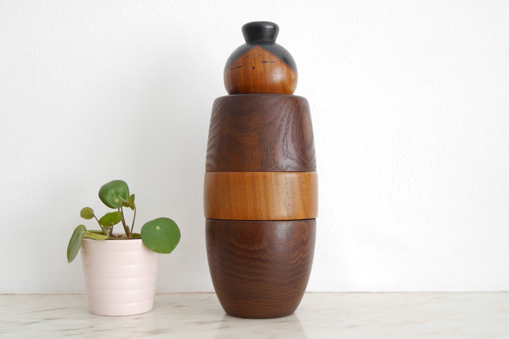 Exclusive Vintage Creative Kokeshi By Sanpei Yamanaka (1926-2012) | 23 cm