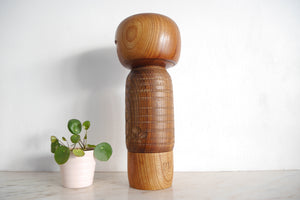 Exclusive Vintage Creative Kokeshi by Takeda Masashi (1930-) | 28 cm