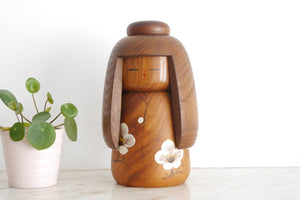 Vintage Sosaku Kokeshi attributed to Takeda Daisuke | 17 cm