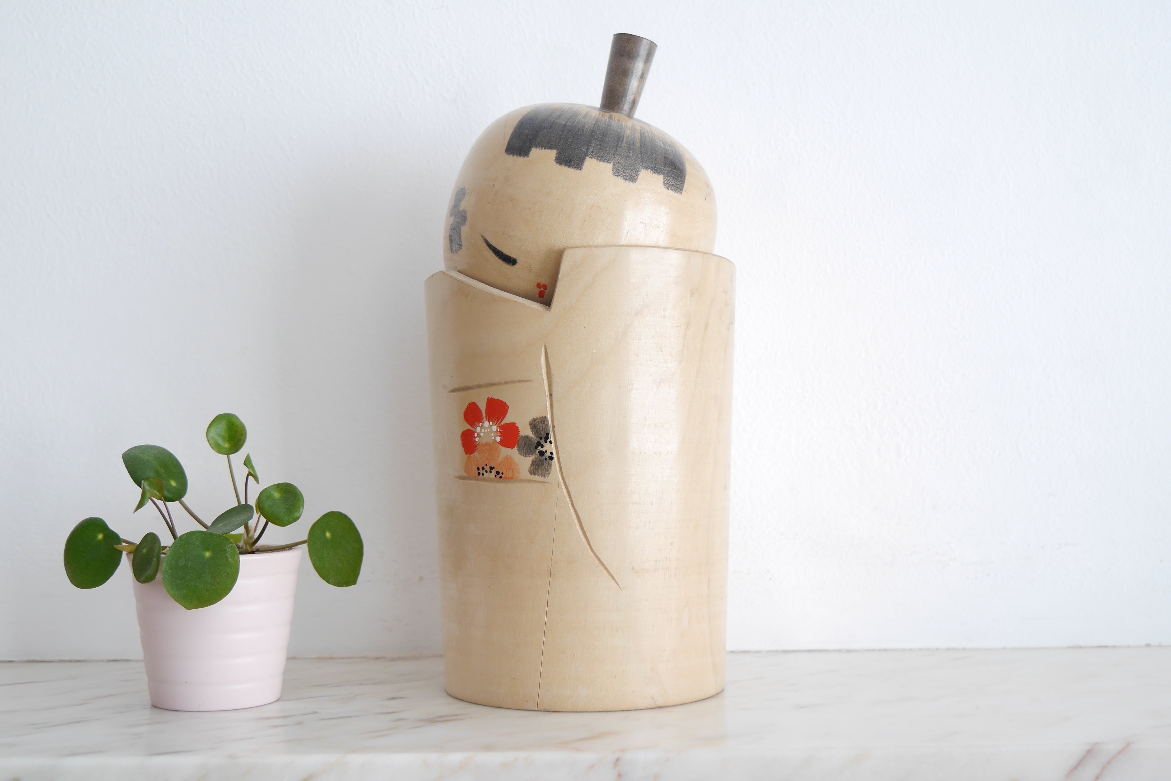 Exclusive Vintage Creative Kokeshi By Aida Seiho (1926-1998) | 26,5 cm