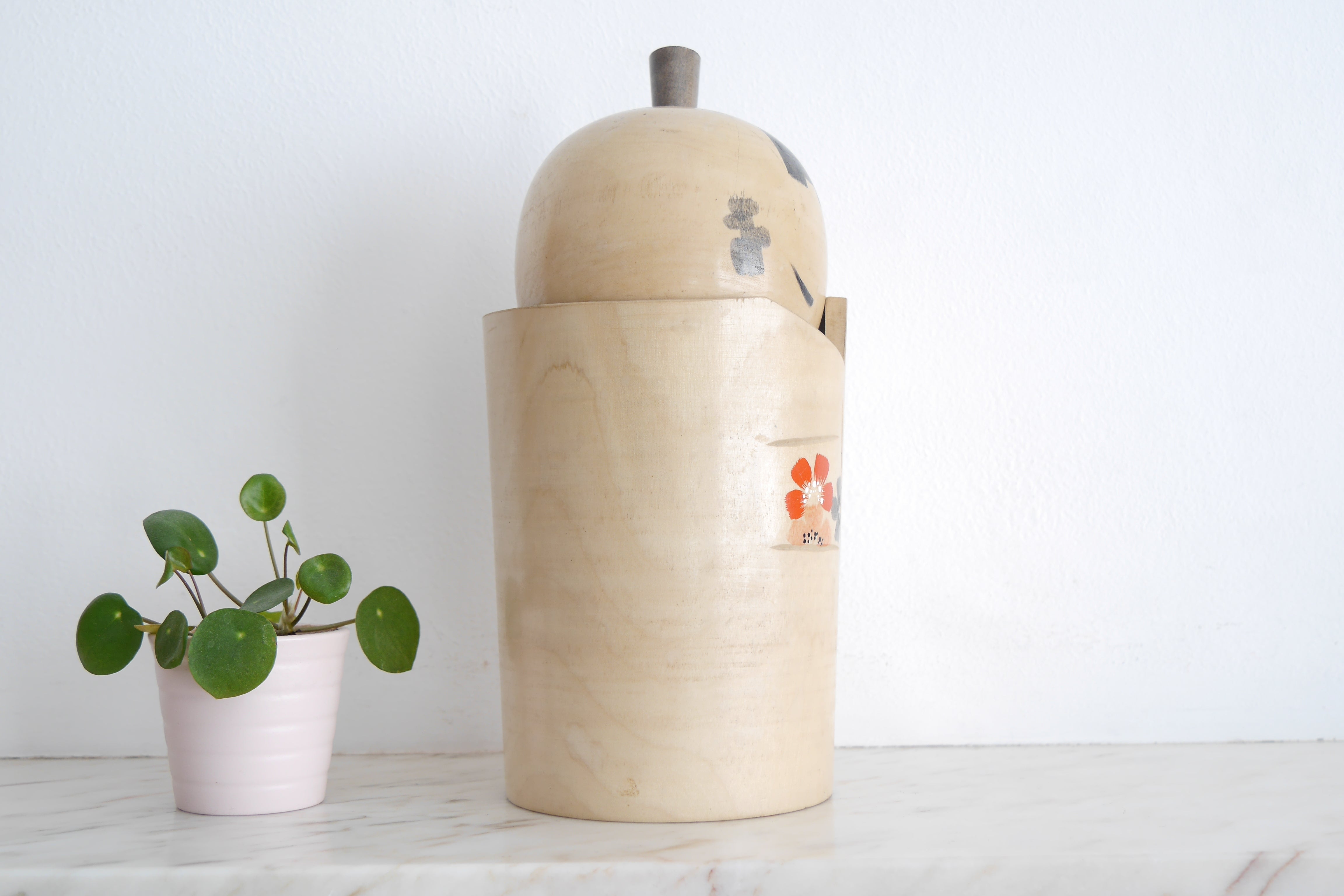 Exclusive Vintage Creative Kokeshi By Aida Seiho (1926-1998) | 26,5 cm