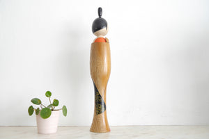 Exclusive Vintage Creative Kokeshi By Issetsu Kuribayashi (1924-2011) | 36,5 cm