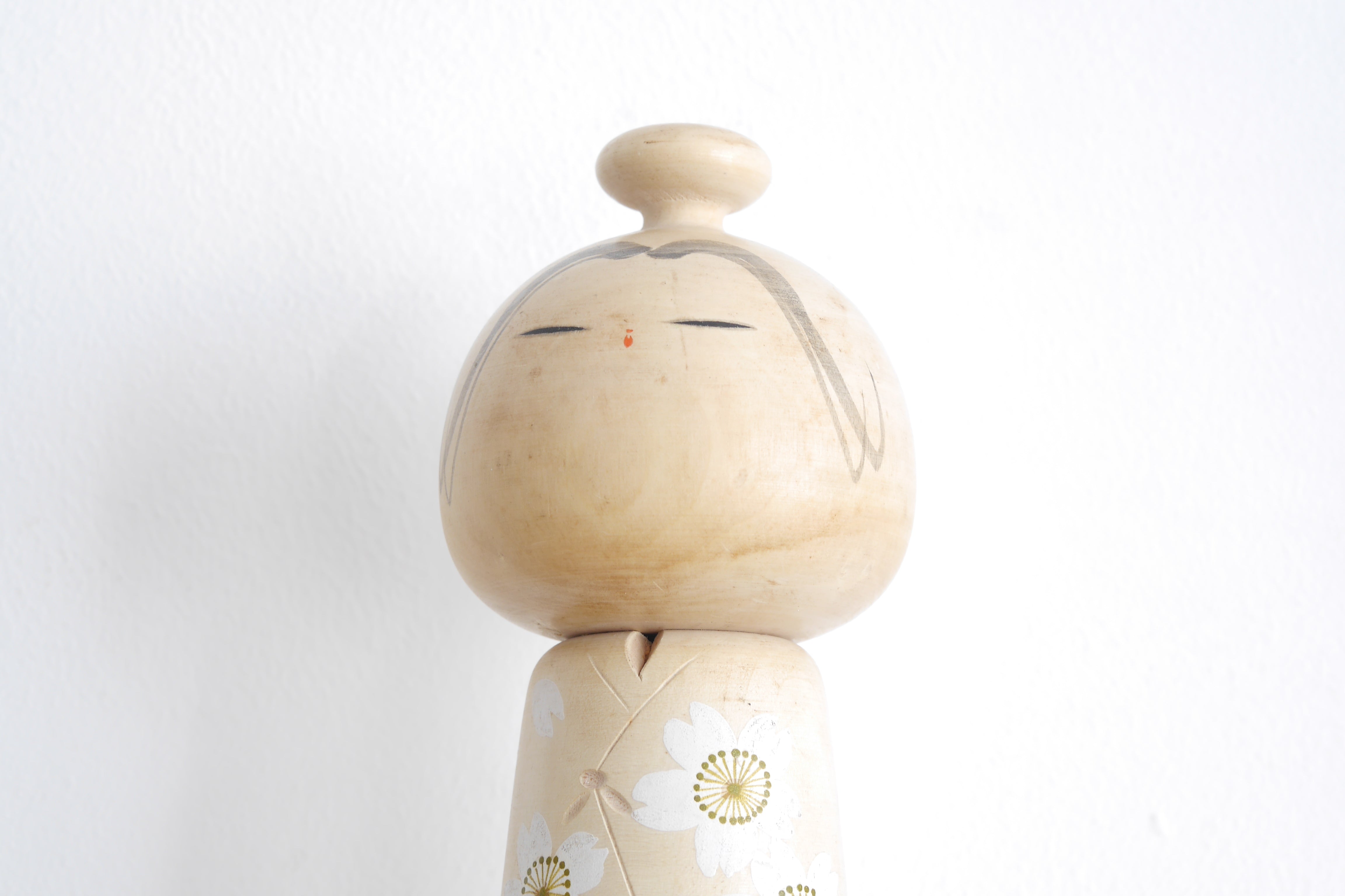 Exclusive Vintage Creative Kokeshi By Issetsu Kuribayashi (1924-2011) | 28 cm