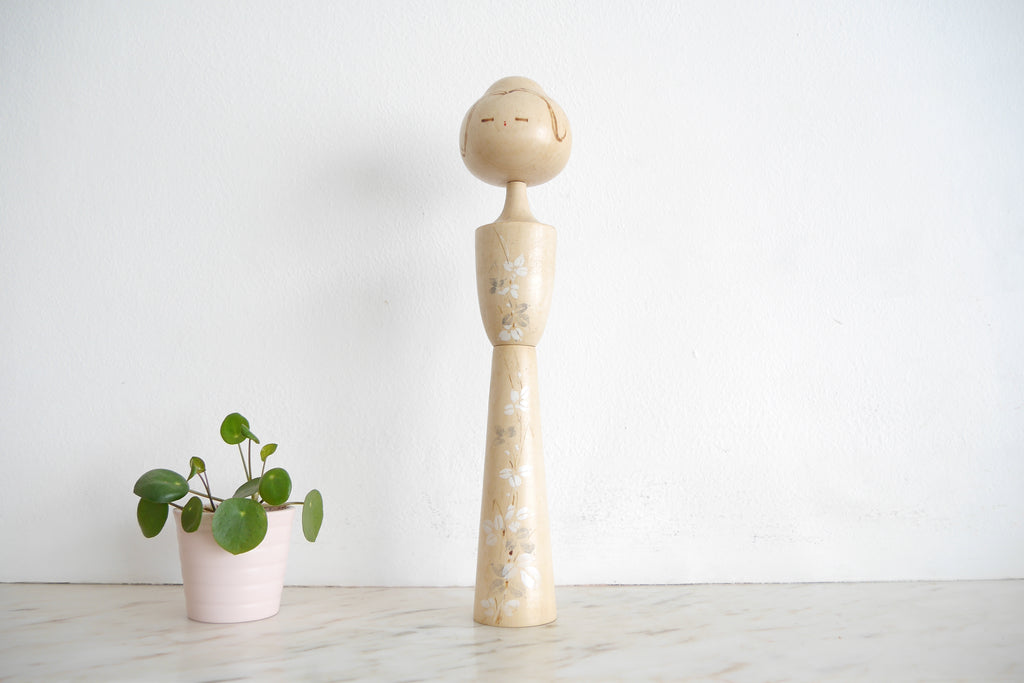 Vintage Creative Kokeshi Attributed To Issetsu Kuribayashi (1924-2011) | 30,5 cm