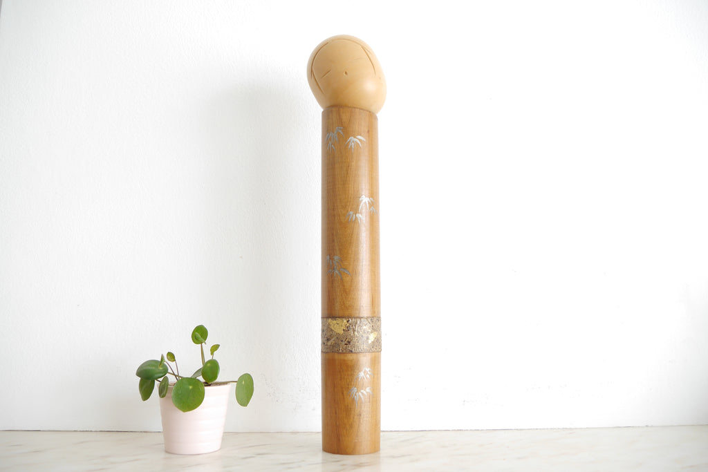 Large Vintage Creative Kokeshi | 40,5 cm
