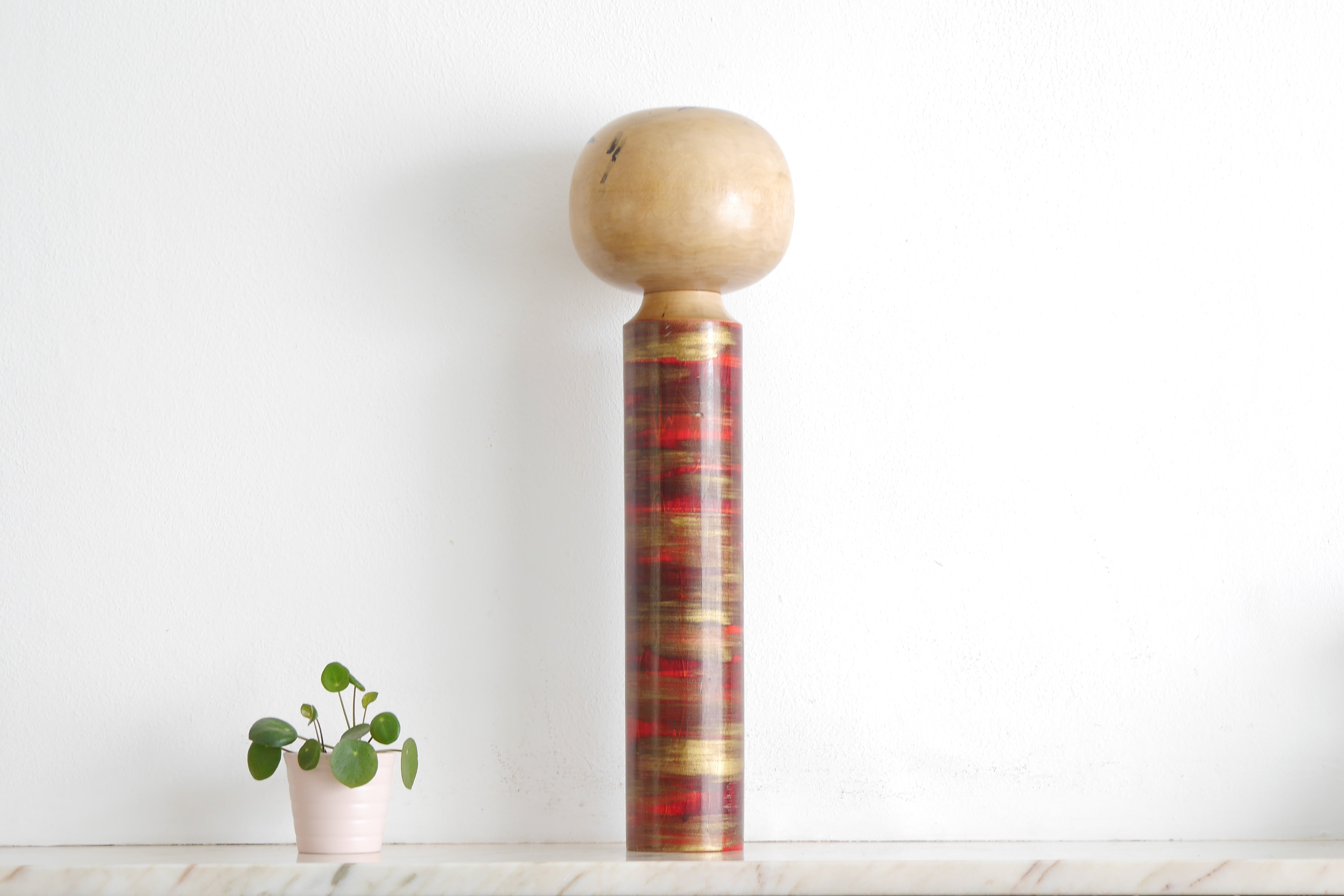 Exclusive Large Vintage Creative Kokeshi By Takahashi Hajime (1918-2002) | 45 cm