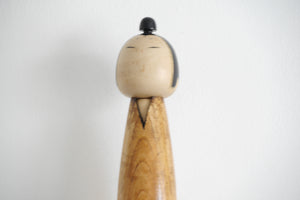 Exclusive Large Vintage Creative Kokeshi By Issetsu Kuribayashi (1924-2011) | 49,5 cm