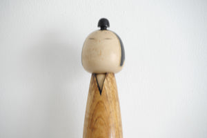 Exclusive Large Vintage Creative Kokeshi By Issetsu Kuribayashi (1924-2011) | 49,5 cm