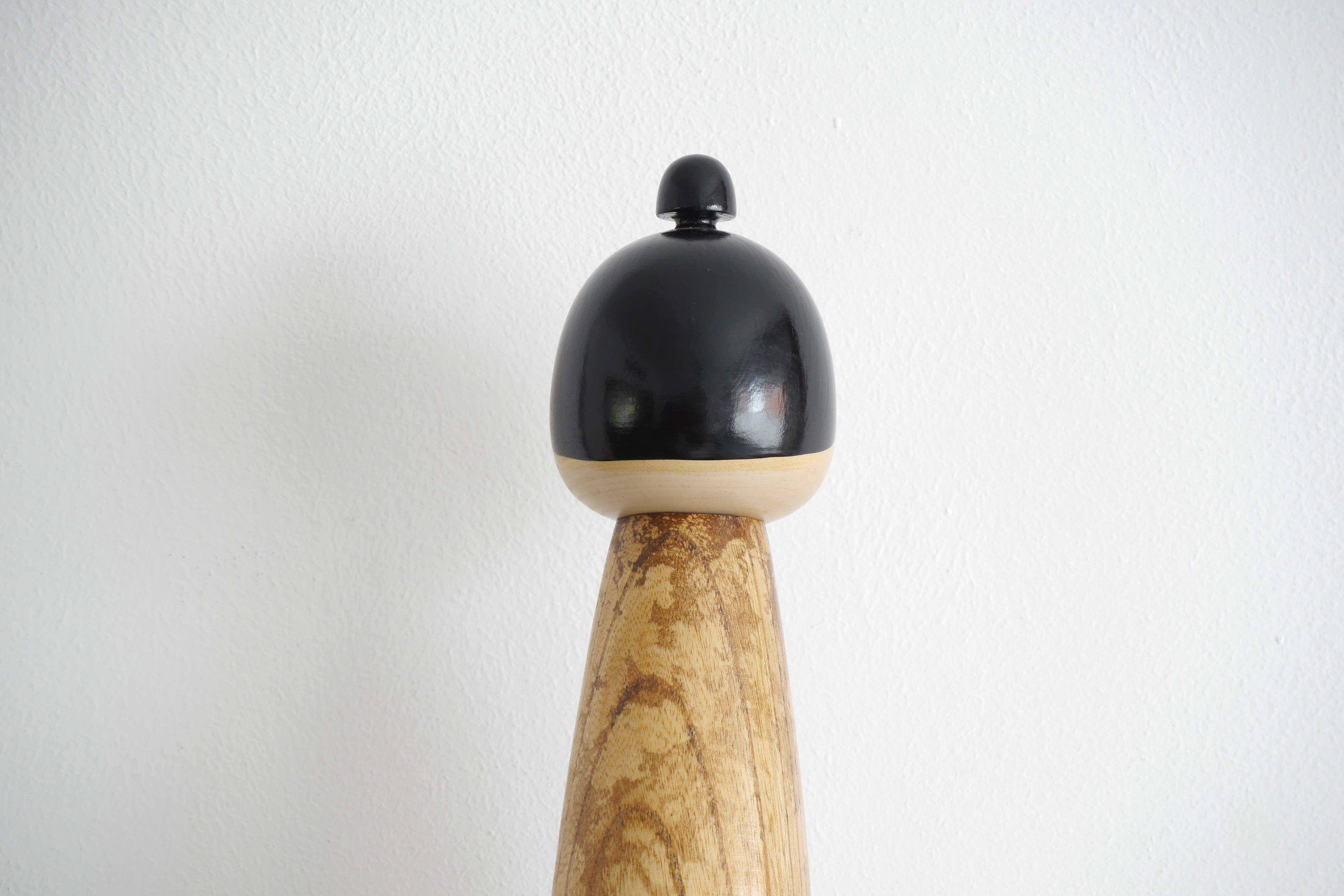 Exclusive Large Vintage Creative Kokeshi By Issetsu Kuribayashi (1924-2011) | 49,5 cm