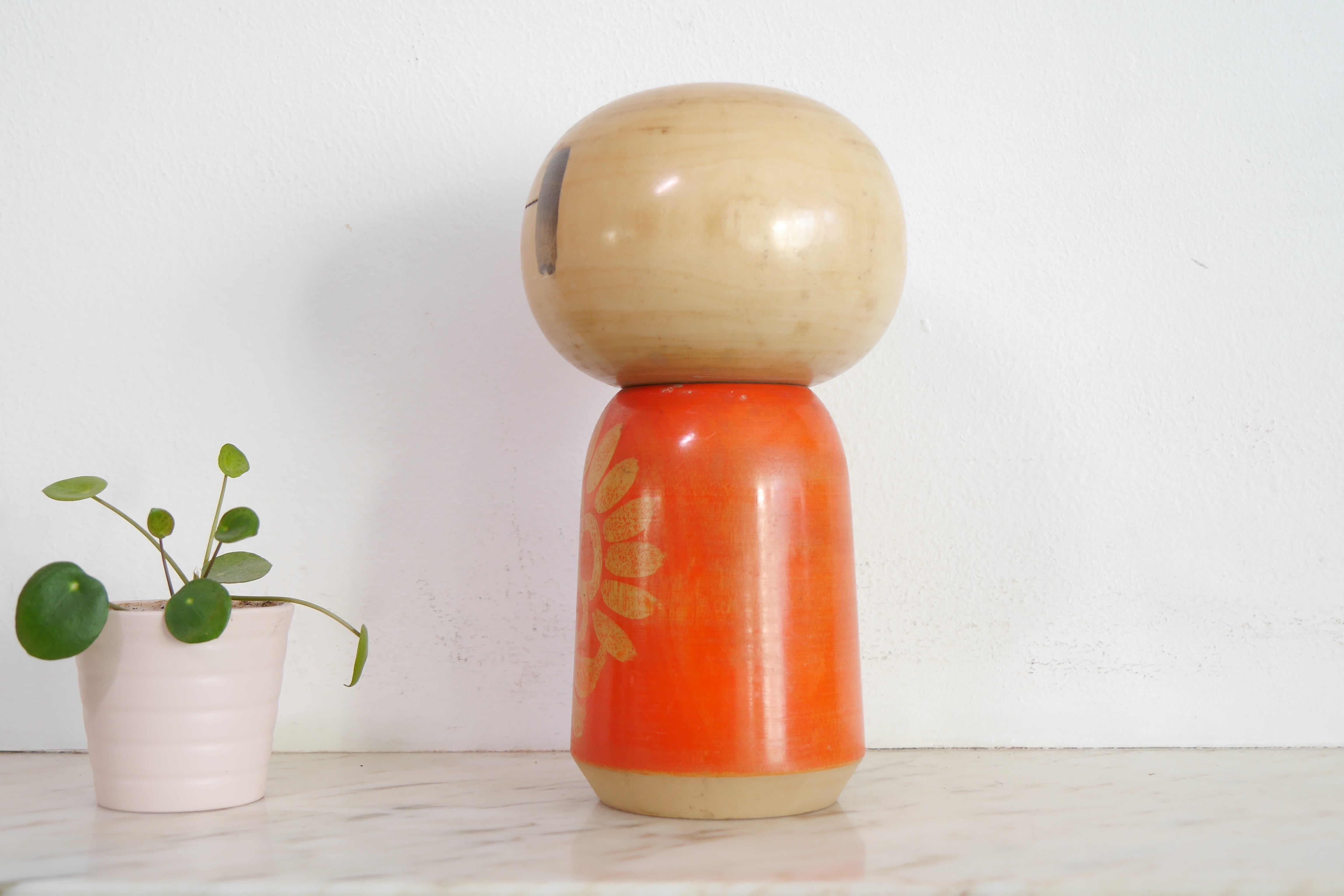 Vintage Creative Kokeshi By Kenichi Murakami (1929-) | 21 cm